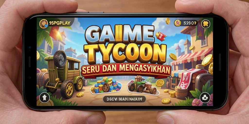 Screenshot utama 95PGPLAY menampilkan gameplay Tycoon yang mendebarkan.