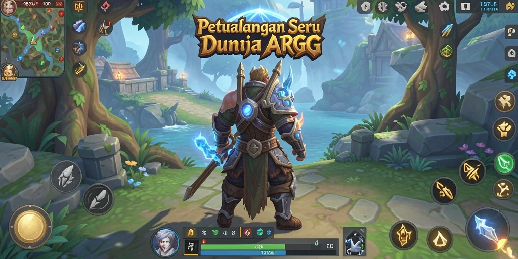 Gameplay seru 987UP dengan grafis menawan dan pertarungan yang menegangkan.