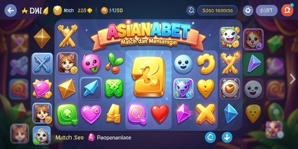 Tampilan gameplay <strong>ASIANABET</strong> yang seru dan penuh warna.