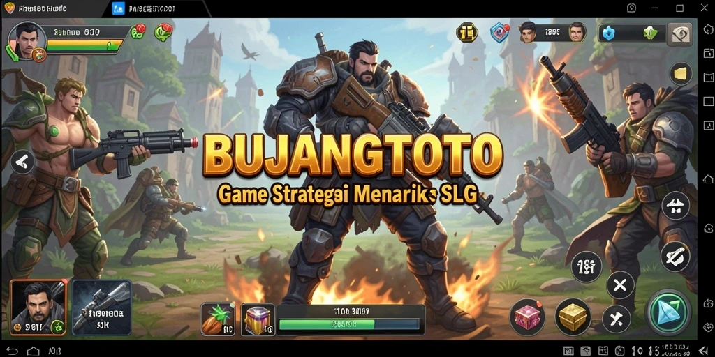 Gameplay seru dan menantang di BUJANGTOTO.