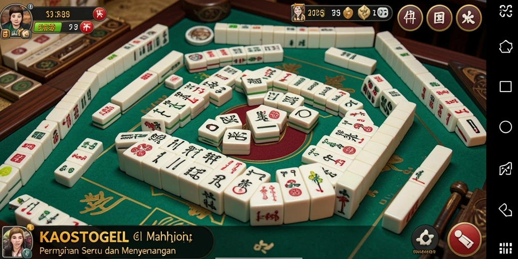 Tampilan gameplay KAOSTOGEL yang menawan dan seru.